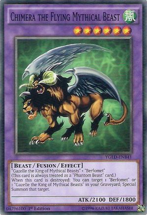 Chimera the Flying Mythical Beast (Common) (YGLD-ENB41) - King of Games: Yugi's Legendary Decks Unlimited