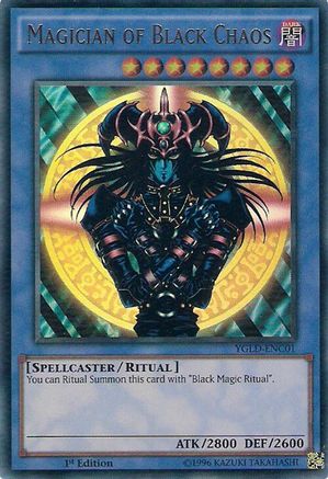Magician of Black Chaos (Ultra Rare) (YGLD-ENC01) - King of Games: Yugi's Legendary Decks 1st Edition