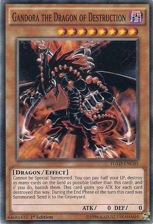Gandora the Dragon of Destruction (Common) (YGLD-ENC03) - King of Games: Yugi's Legendary Decks 1st Edition