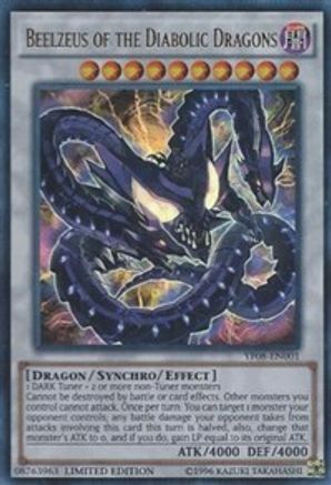 Beelzeus of the Diabolic Dragons (Ultra Rare) (YF08-EN001) - Yu-Gi-Oh! 5D's Manga Promotional Cards Limited