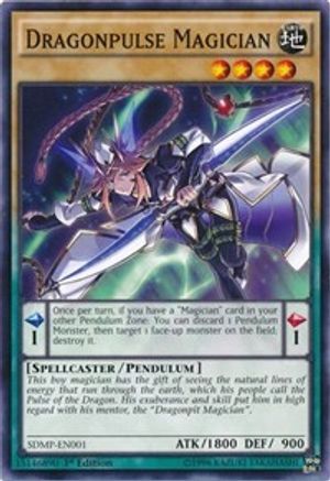 Dragonpulse Magician (Common) (SDMP-EN001) - Structure Deck: Master of Pendulum 1st Edition