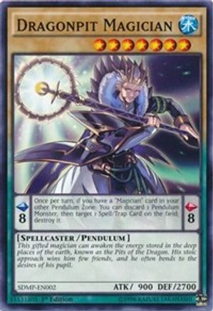 Dragonpit Magician (Common) (SDMP-EN002) - Structure Deck: Master of Pendulum 1st Edition