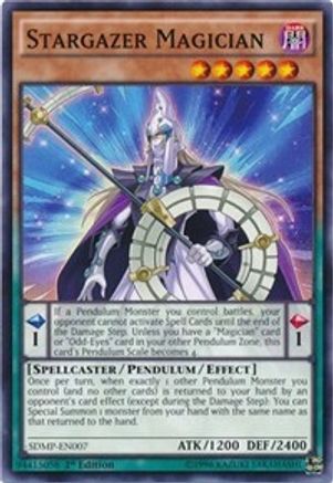 Stargazer Magician (Common) (SDMP-EN007) - Structure Deck: Master of Pendulum 1st Edition