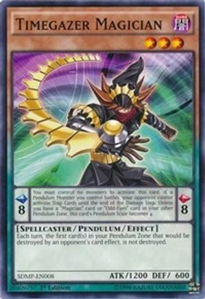 Timegazer Magician (Common) (SDMP-EN008) - Structure Deck: Master of Pendulum 1st Edition