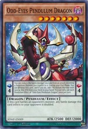 Odd-Eyes Pendulum Dragon (Common) (SDMP-EN009) - Structure Deck: Master of Pendulum 1st Edition