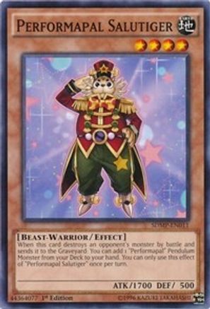 Performapal Salutiger (Common) (SDMP-EN011) - Structure Deck: Master of Pendulum 1st Edition