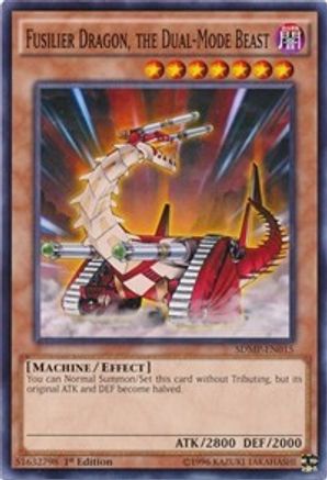 Fusilier Dragon, the Dual-Mode Beast (Common) (SDMP-EN015) - Structure Deck: Master of Pendulum 1st Edition