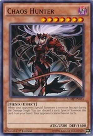 Chaos Hunter (Common) (SDMP-EN014) - Structure Deck: Master of Pendulum 1st Edition
