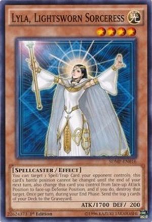 Lyla, Lightsworn Sorceress (Common) (SDMP-EN016) - Structure Deck: Master of Pendulum 1st Edition
