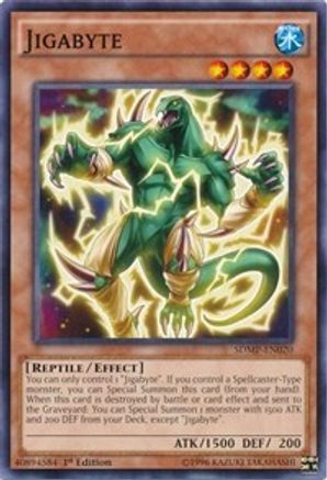 Jigabyte (Common) (SDMP-EN020) - Structure Deck: Master of Pendulum 1st Edition