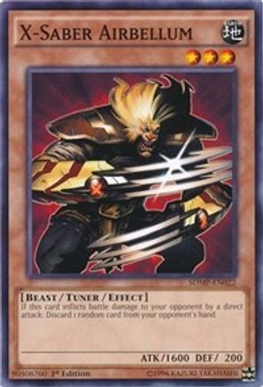 X-Saber Airbellum (Common) (SDMP-EN022) - Structure Deck: Master of Pendulum 1st Edition