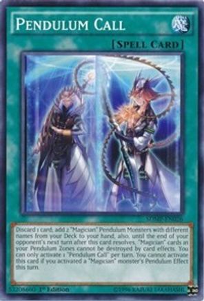 Pendulum Call (Common) (SDMP-EN026) - Structure Deck: Master of Pendulum 1st Edition
