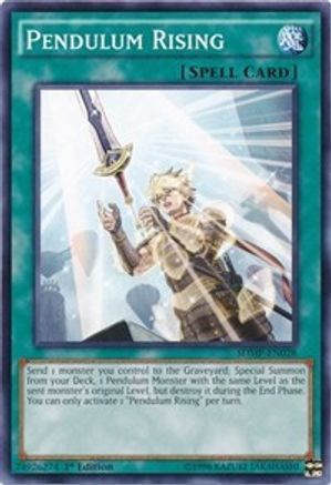 Pendulum Rising (Common) (SDMP-EN028) - Structure Deck: Master of Pendulum 1st Edition