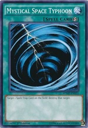 Mystical Space Typhoon (Common) (SDMP-EN031) - Structure Deck: Master of Pendulum 1st Edition