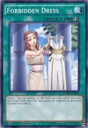 Forbidden Dress (Common) (SDMP-EN033) - Structure Deck: Master of Pendulum 1st Edition