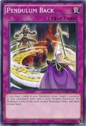 Pendulum Back (Common) (SDMP-EN036) - Structure Deck: Master of Pendulum 1st Edition