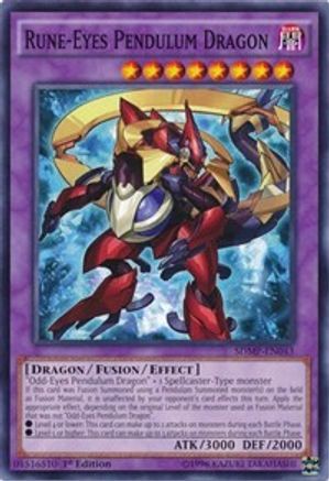 Rune-Eyes Pendulum Dragon (Common) (SDMP-EN043) - Structure Deck: Master of Pendulum 1st Edition
