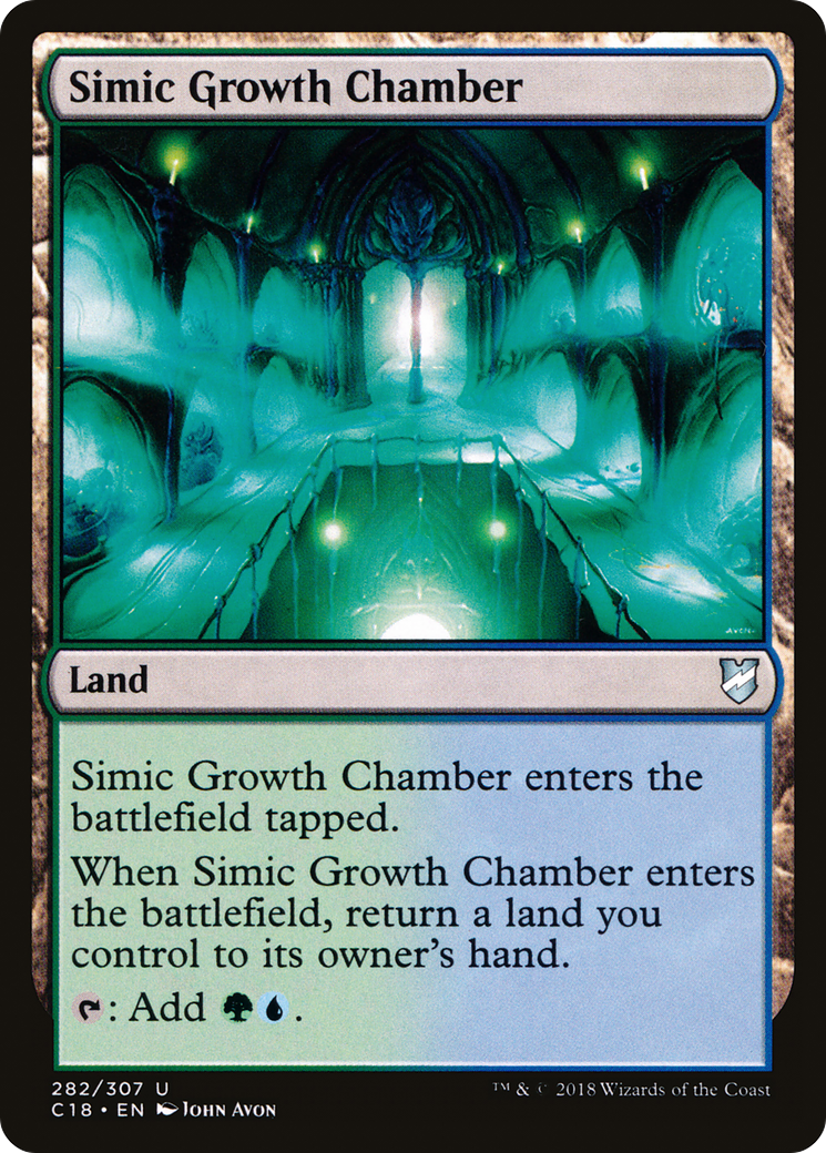 Simic Growth Chamber (C18-282) [Commander 2018]