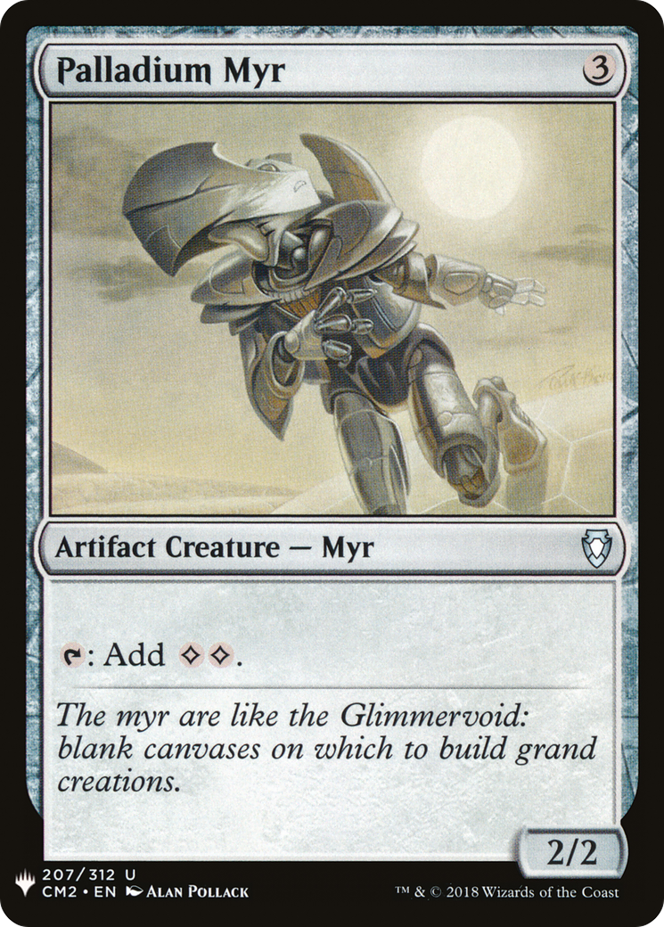 Palladium Myr (LIST-207) [The List]
