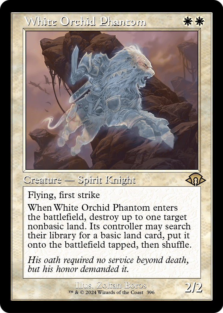 White Orchid Phantom (Retro Frame) (MH3-396) [Modern Horizons 3]