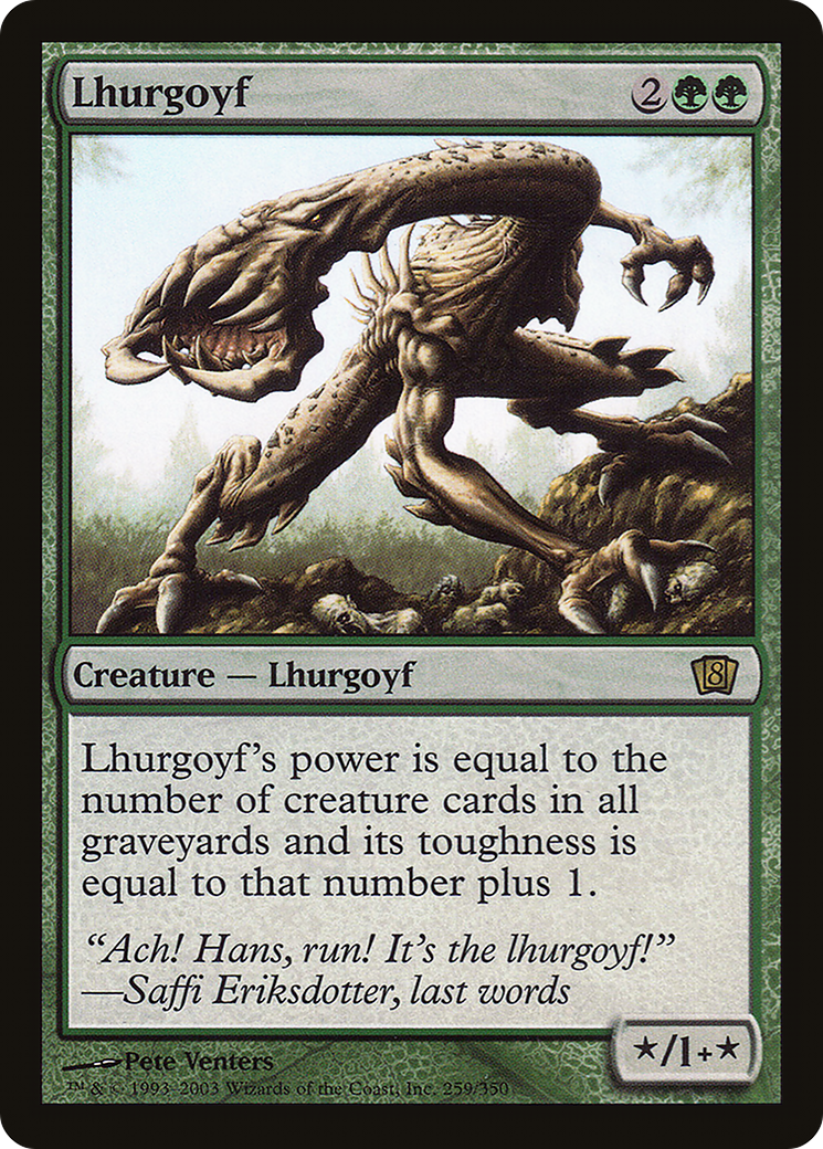 Lhurgoyf (8ED-259) [8th Edition]