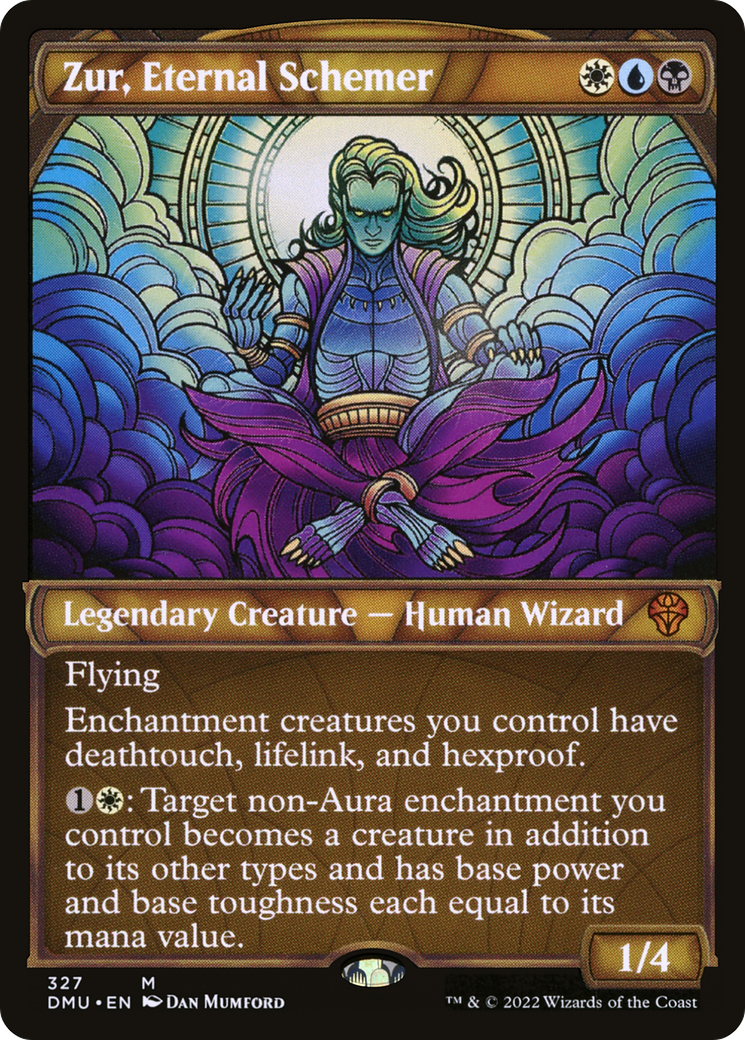 Zur, Eternal Schemer (Showcase) (DMU-327) [Dominaria United] Foil