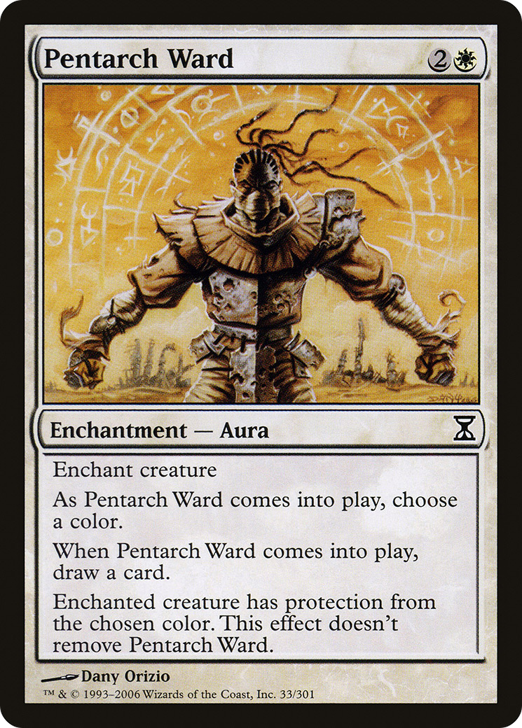 Pentarch Ward (TSP-033) [Time Spiral] Foil