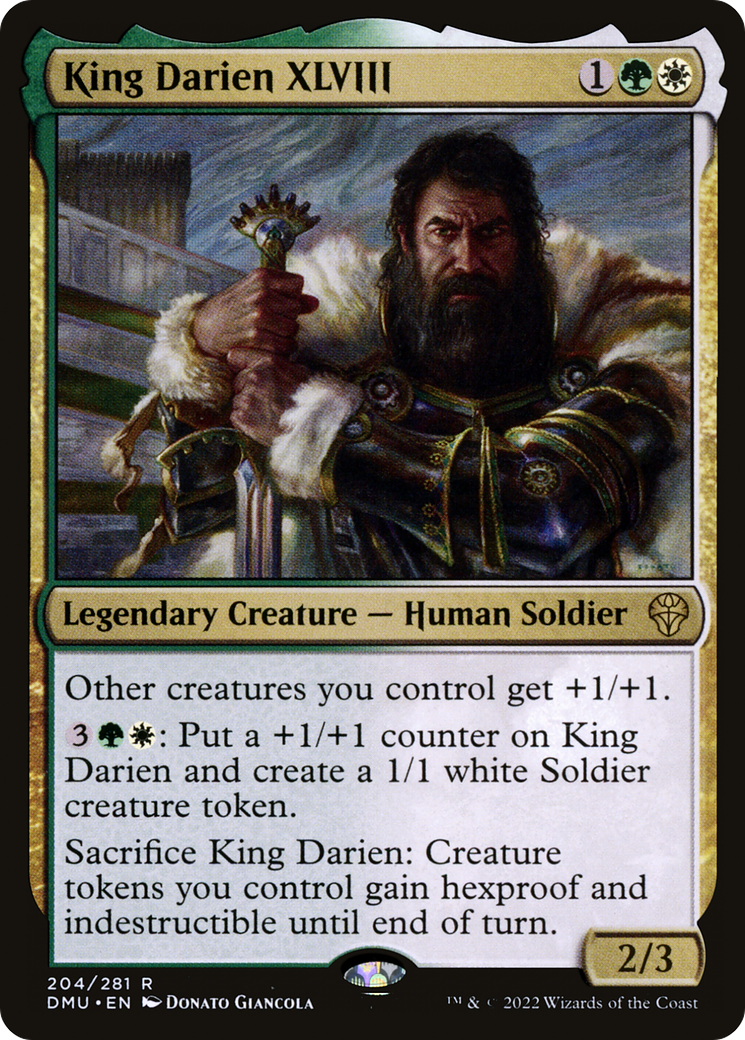 King Darien XLVIII (DMU-204) [Dominaria United]