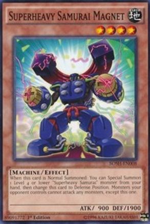 Superheavy Samurai Magnet (Common) (BOSH-EN008) - Breakers of Shadow 1st Edition