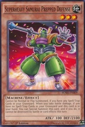 Superheavy Samurai Prepped Defense (Common) (BOSH-EN009) - Breakers of Shadow Unlimited