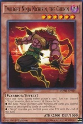 Twilight Ninja Nichirin, the Chunin (Common) (BOSH-EN016) - Breakers of Shadow Unlimited