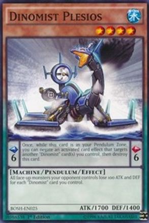 Dinomist Plesios (Common) (BOSH-EN025) - Breakers of Shadow Unlimited