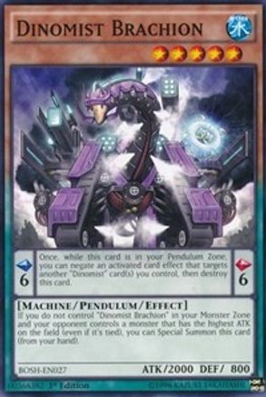 Dinomist Brachion (Common) (BOSH-EN027) - Breakers of Shadow 1st Edition