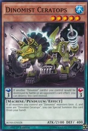 Dinomist Ceratops (Common) (BOSH-EN028) - Breakers of Shadow 1st Edition