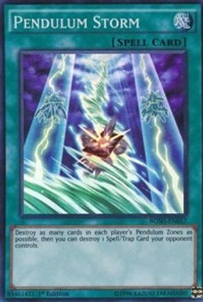 Pendulum Storm (Super Rare) (BOSH-EN057) - Breakers of Shadow 1st Edition
