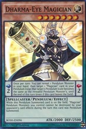 Dharma-Eye Magician (Super Rare) (BOSH-EN096) - Breakers of Shadow 1st Edition