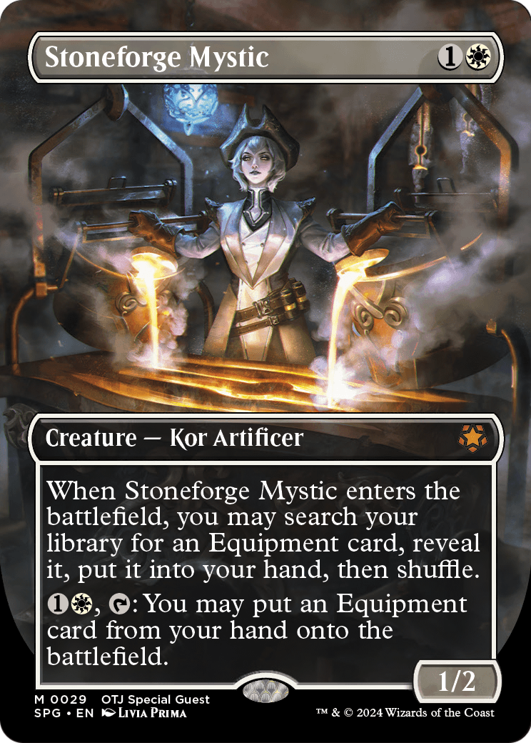 Stoneforge Mystic (Borderless) (SPG-029) [Special Guests]