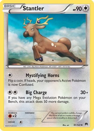 Stantler (091/122) [XY  BREAKpoint] - Uncommon