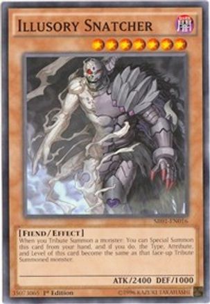 Illusory Snatcher (Common) (SR01-EN016) - Structure Deck: Emperor of Darkness 1st Edition