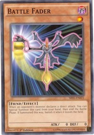 Battle Fader (Common) (SR01-EN021) - Structure Deck: Emperor of Darkness 1st Edition