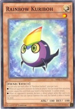 Rainbow Kuriboh (Common) (SR01-EN022) - Structure Deck: Emperor of Darkness Unlimited