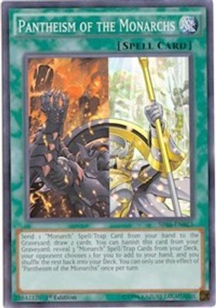 Pantheism of the Monarchs (Super Rare) (SR01-EN023) - Structure Deck: Emperor of Darkness Unlimited