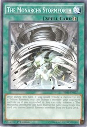 The Monarchs Stormforth (Common) (SR01-EN027) - Structure Deck: Emperor of Darkness Unlimited