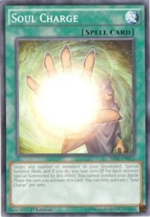 Soul Charge (Common) (SR01-EN033) - Structure Deck: Emperor of Darkness 1st Edition