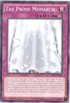 The Prime Monarch (Common) (SR01-EN034) - Structure Deck: Emperor of Darkness 1st Edition