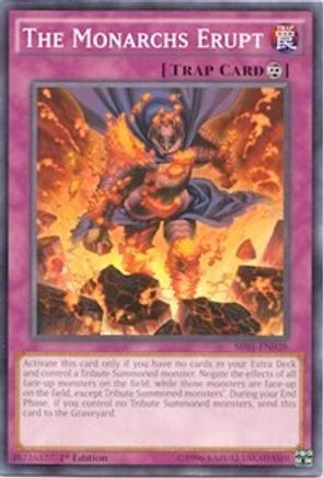 The Monarchs Erupt (Common) (SR01-EN038) - Structure Deck: Emperor of Darkness Unlimited
