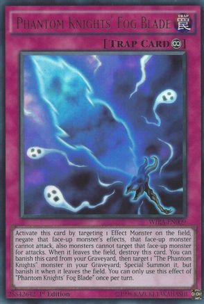 Phantom Knights' Fog Blade (Ultra Rare) (WIRA-EN009) - Wing Raiders 1st Edition