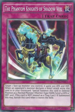 The Phantom Knights of Shadow Veil (Common) (WIRA-EN012) - Wing Raiders 1st Edition