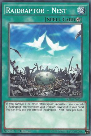 Raidraptor - Nest (Common) (WIRA-EN026) - Wing Raiders 1st Edition