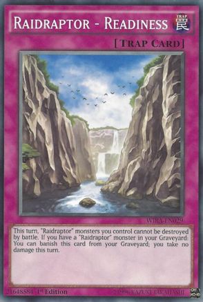 Raidraptor - Readiness (Common) (WIRA-EN029) - Wing Raiders 1st Edition
